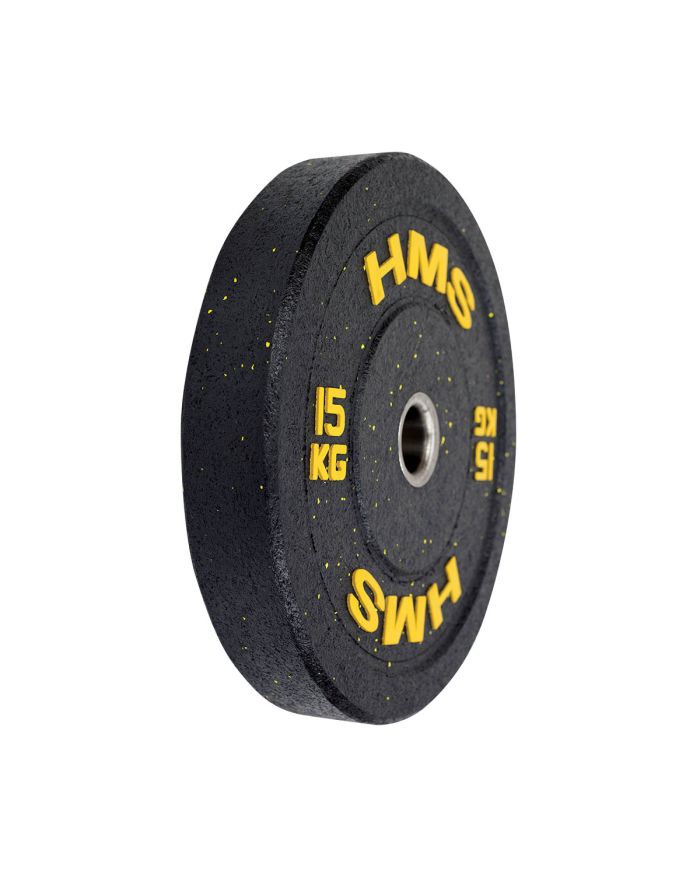 HTBR15 YELLOW TALERZ OLIMPIJSKI BUMPER 15 KG HMS