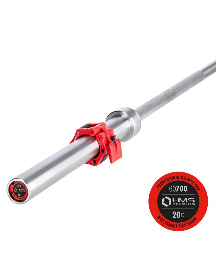 GO700 + ZACISK ZG1000 RED GRYF OLIMPIJSKI 20KG 2200MM HMS PREMIUM