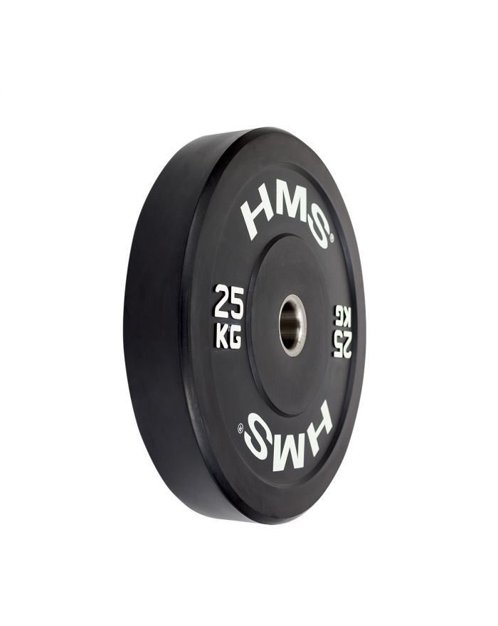 BBR25 BLACK TALERZ OLIMPIJSKI BUMPER 25 KG HMS