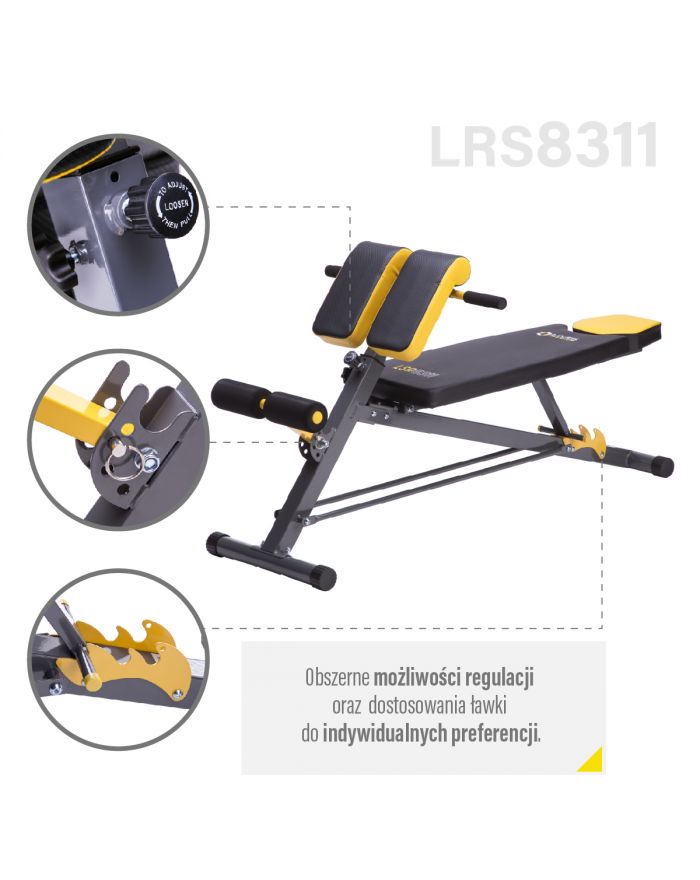 LSR8311 ŁAWKA RZYMSKA HMS PREMIUM