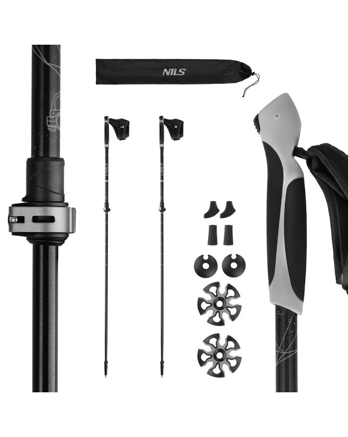 NW8612 KIJE NORDIC WALKING ALUMINIUM NILS