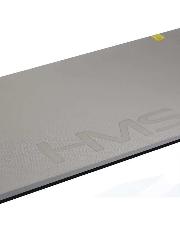 MFK02 GRAY-BLACK MATA FITNESS KLUBOWA Z OTWORAMI HMS PREMIUM