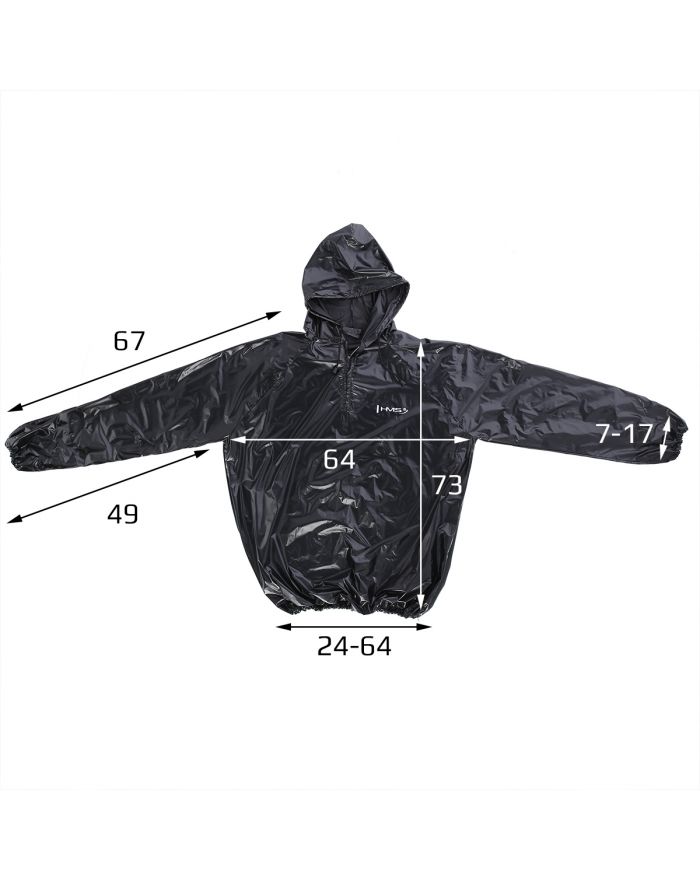 DSS12 SAUNA DRES BLACK HMS