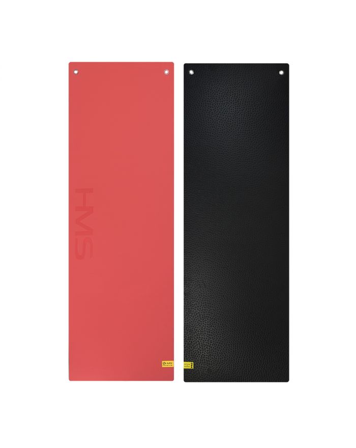 MFK03 RED-BLACK MATA FITNESS KLUBOWA Z OTWORAMI HMS PREMIUM