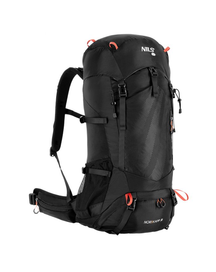 NC1992 PLECAK TURYSTYCZNY CZARNY NORDKAPP 65L NILS CAMP