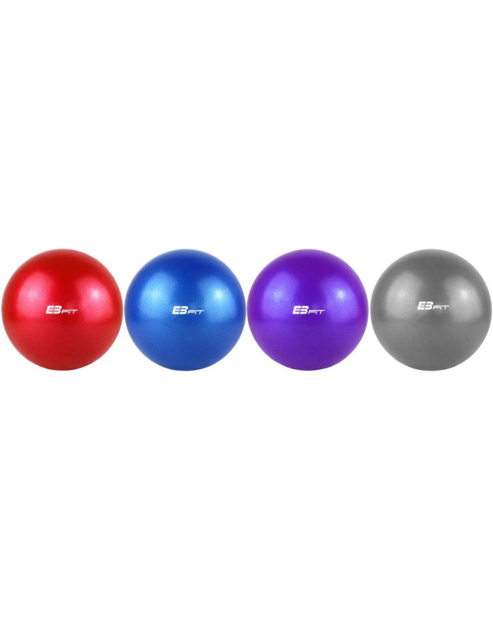 PIŁKA FITNESS PILATES 25CM SZARA ENERO FIT