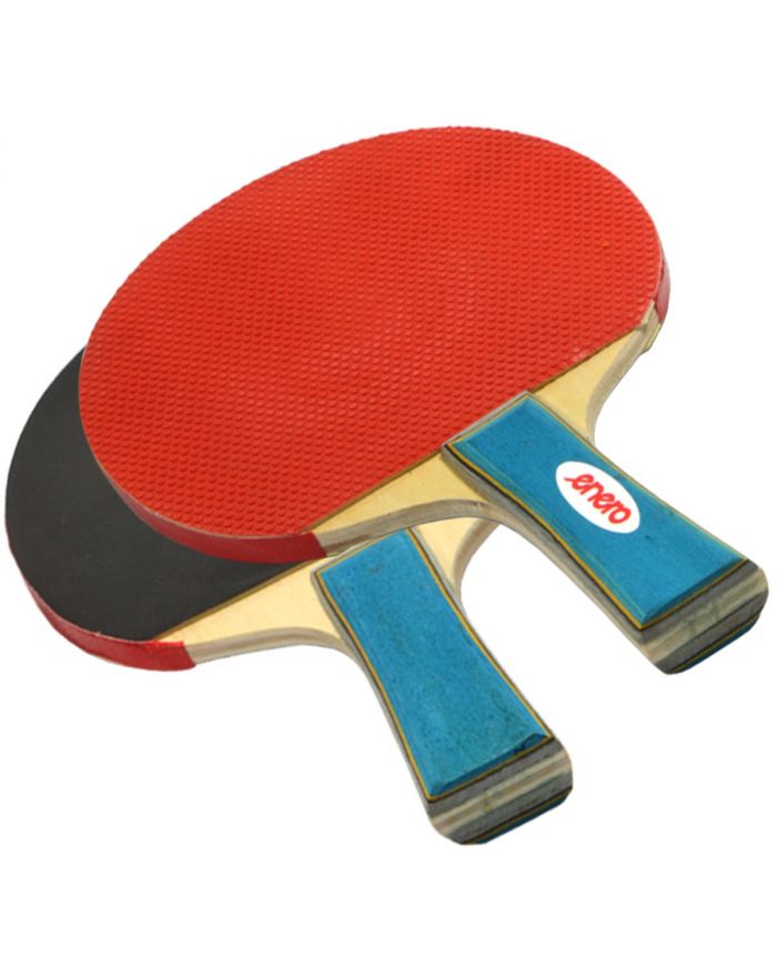 ZESTAW DO TENISA STOŁOWEGO ENERO 2 RAKIETKI 3 PIŁECZKI I SIATKA
