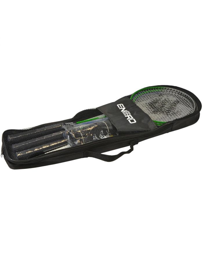 MEGA ZESTAW DO BADMINTONA W POKROWCU ENERO 500