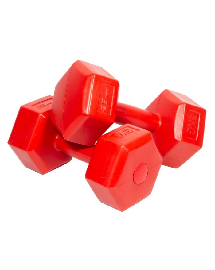 ZESTAW HANTLI KOMPOZYTOWYCH 2x3 KG ENERO FIT