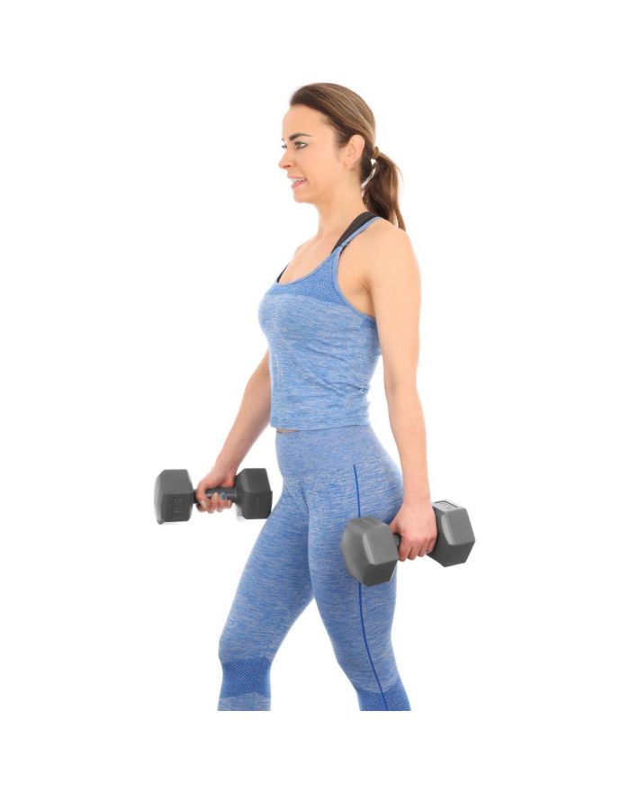 ZESTAW HANTLI KOMPOZYTOWYCH 2x4 KG ENERO FIT