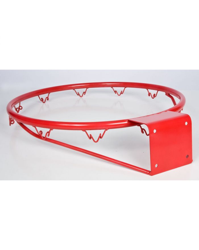 OBRĘCZ DO KOSZA Z SIATKĄ 43CM ENERO CZERWONA 1030807