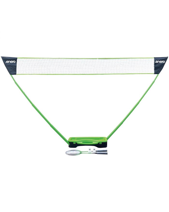 ZESTAW PLAŻOWO-OGRODOWY DO BADMINTONA 3W1 ENERO