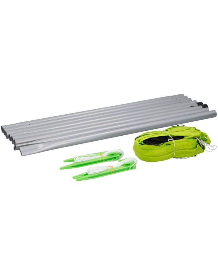 ZESTAW SŁUPKI SIATKA DO SIATKÓWKI BADMINTONA DUNLOP 609x220CM