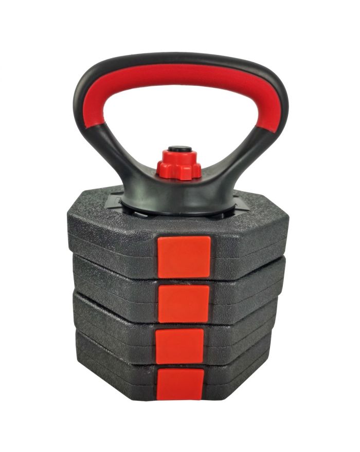 HANTLA KOMPOZYTOWA KETTLEBELL 10KG (4x2,5KG) EB FIT