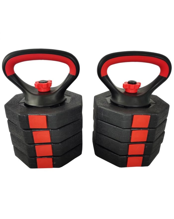 HANTLA KOMPOZYTOWA KETTLEBELL 4W1 20KG ENERO FIT