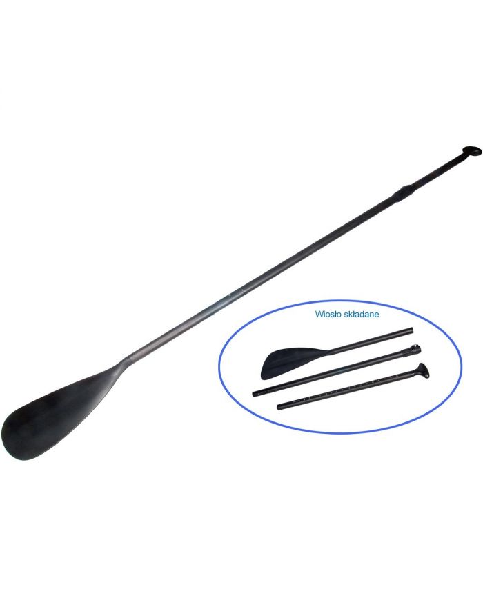 ZESTAW - DESKA SUP 135KG DMUCHANA ENERO 300x76x15CM BLUE