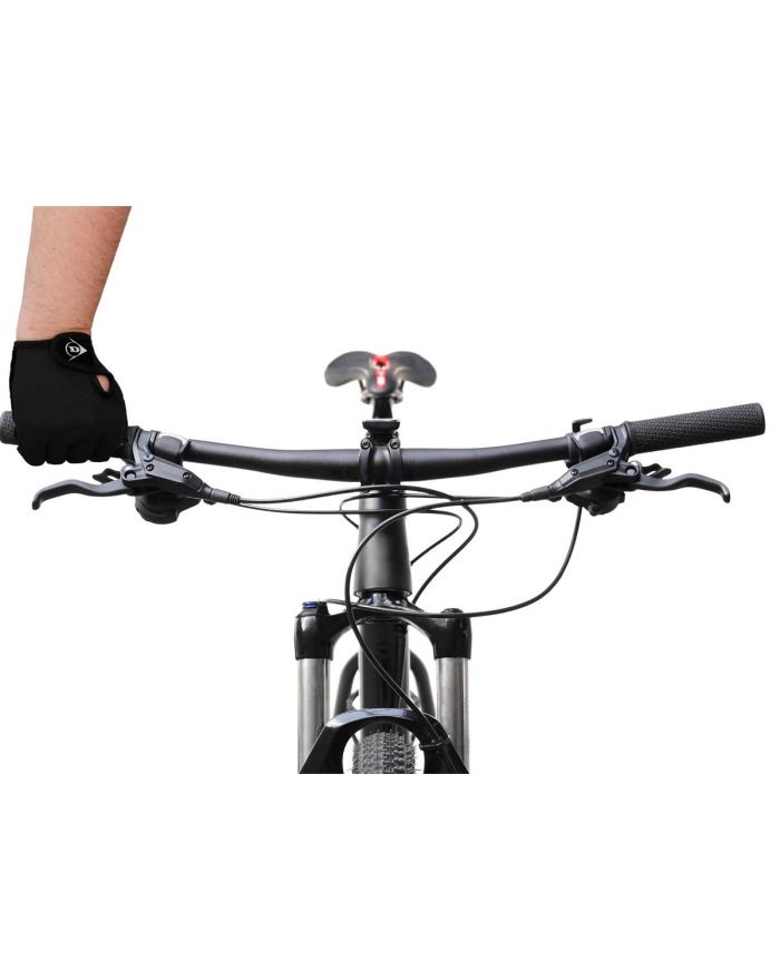 RĘKAWICZKI ROWEROWE SENIOR CZARNE DUNLOP R.L