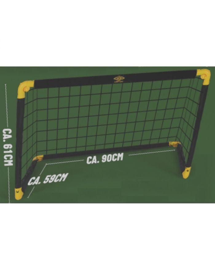 BRAMKA DO PIŁKI NOŻNEJ Z SIATKĄ SKŁADANA 90x59x61cm UMBRO