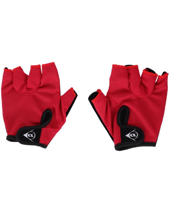 RĘKAWICZKI ROWEROWE SENIOR CZERWONE DUNLOP R.XL
