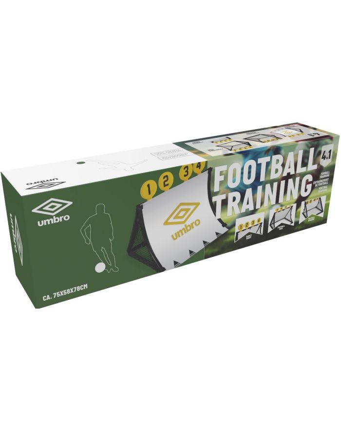 RAMA TRENINGOWA REBOUNDER BRAMKA DO PIŁKI NOŻNEJ 4W1 75x78x58CM UMBRO