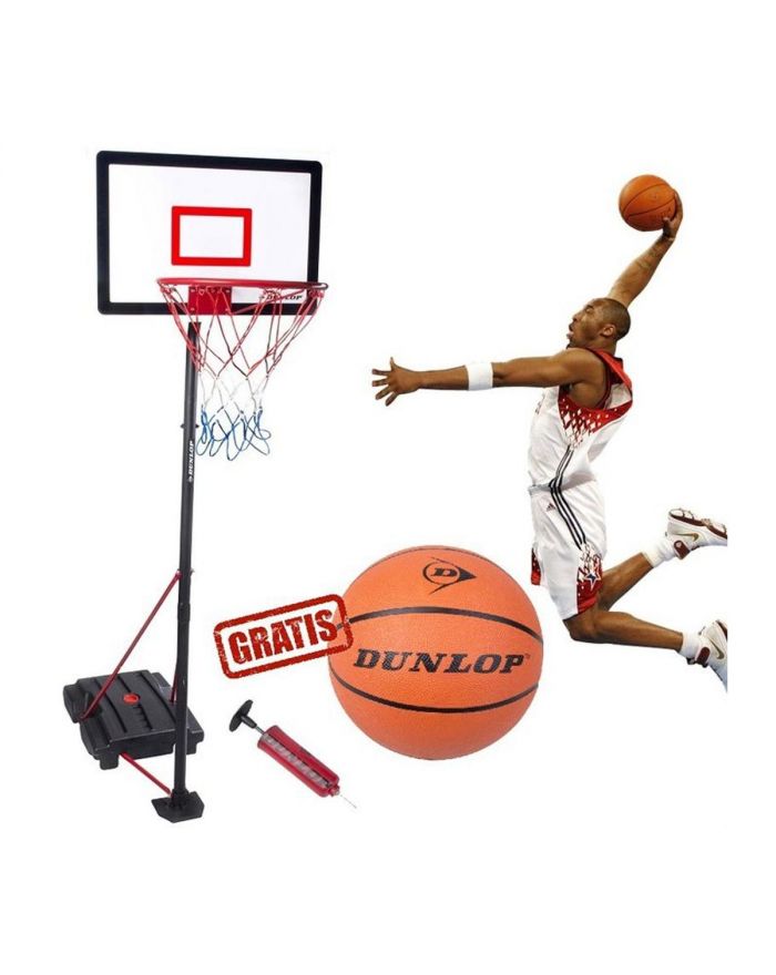 ZESTAW REGULOWANY DO KOSZYKÓWKI DUNLOP 1,65-2,05M 3W1