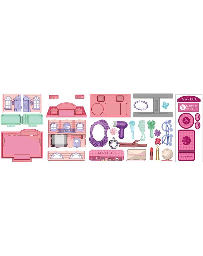 TOALETKA - DOMEK 2W1 DIY 25X19,5X41,5CM