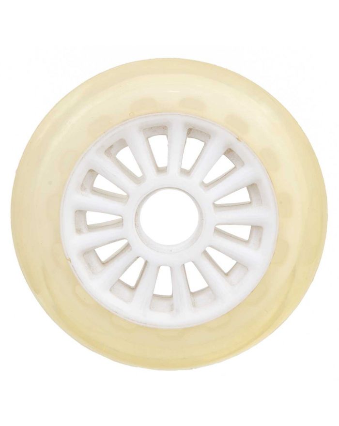 KÓŁKO DO HULAJNOGI PU 100MM białe