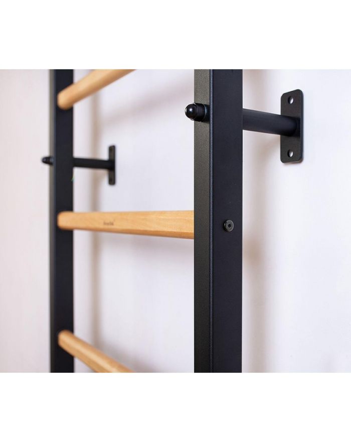 DRABINKA GIMNASTYCZNA DREWNIANO METALOWA Z DREWNIANYM DRĄŻKIEM BENCHK 711W