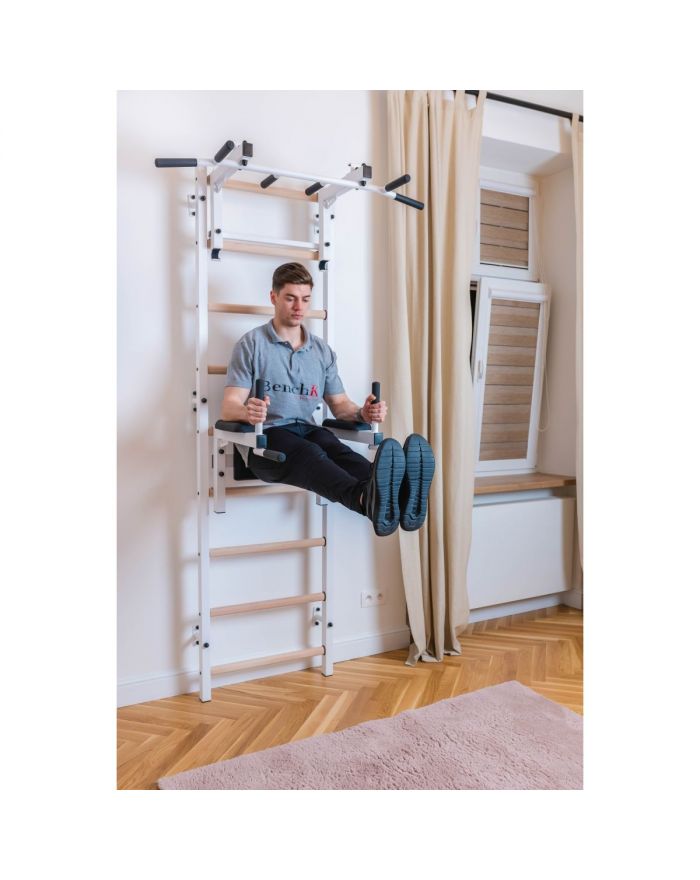 DRABINKA GIMNASTYCZNA REGULOWANY DRĄŻEK I PORĘCZ BENCHK 732W