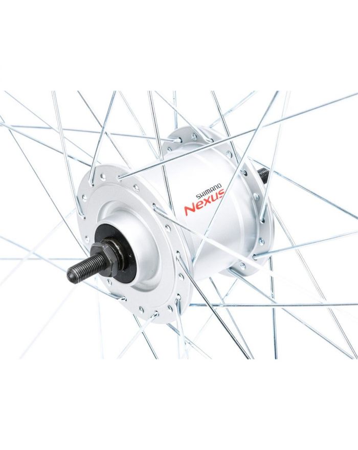 KOŁO 28 CALI PRZÓD Z PIASTĄ SHIMANO OBRĘCZ CZARNA