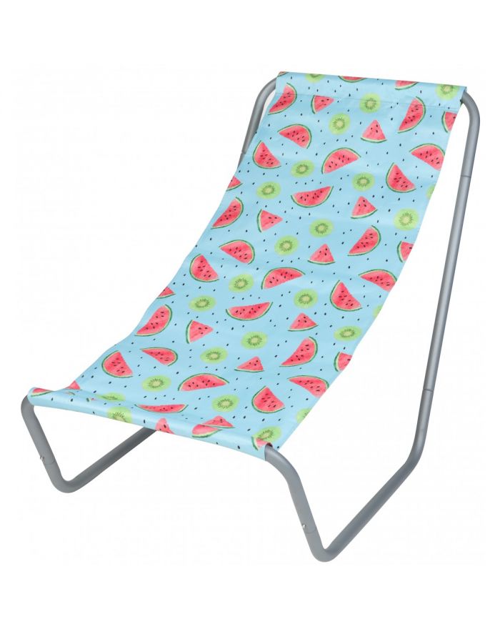 LEŻAK OGRODOWO PLAŻOWY SKŁADANY I TORBA FRUIT MELON