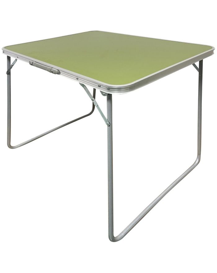 STOLIK TURYSTYCZNY SKŁADANY KEMPINGOWY 80X60X70CM I 2 KRZESŁA ZIELONY