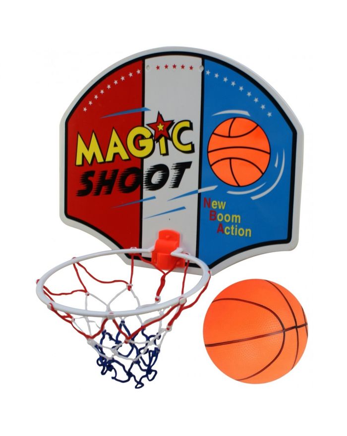 TABLICA DO KOSZYKÓWKI ENERO BABY 40x32x8CM Z PIŁKĄ