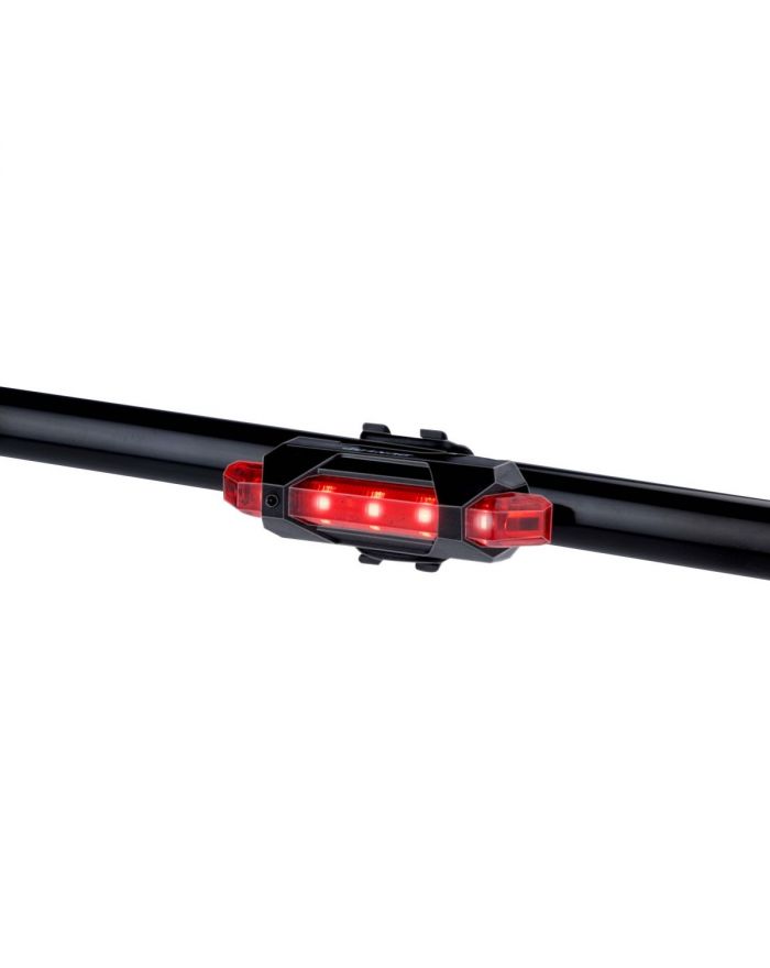 ZESTAW LAMP ROWEROWYCH LED PRZÓD I TYŁ ŁADOWANIE USB DUNLOP