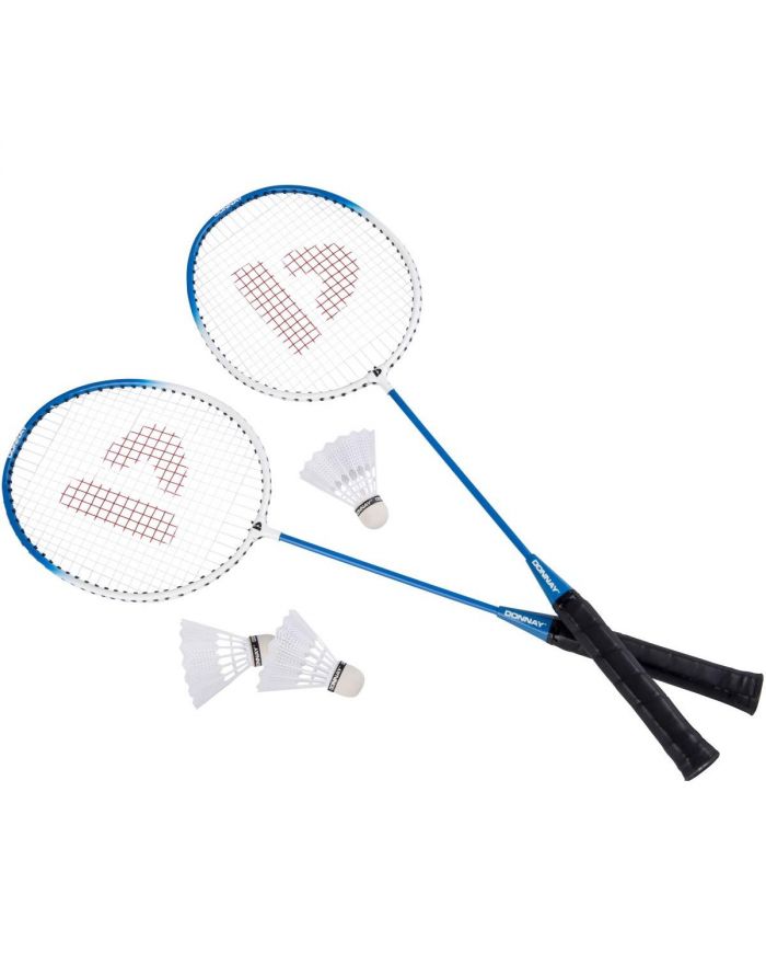 ZESTAW DO BADMINTONA W POKROWCU NIEBIESKI 6W1 DONNAY
