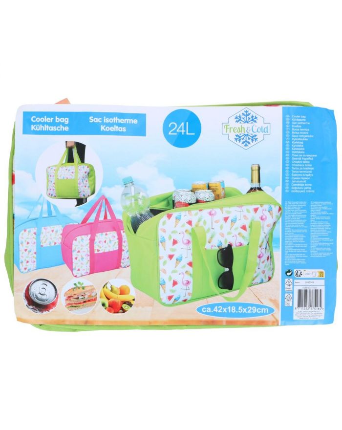 TORBA TERMICZNA 42x29x18,5 CM 24L GREEN