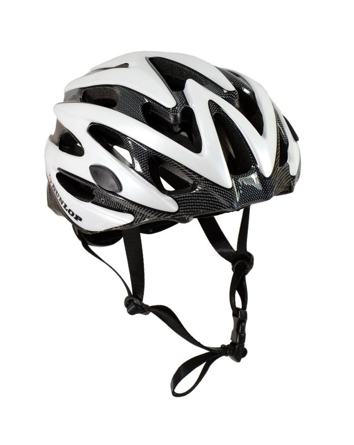 KASK ROWEROWY REGULOWANY DUNLOP MTB R. M (55-58CM) BIAŁY PERŁOWY