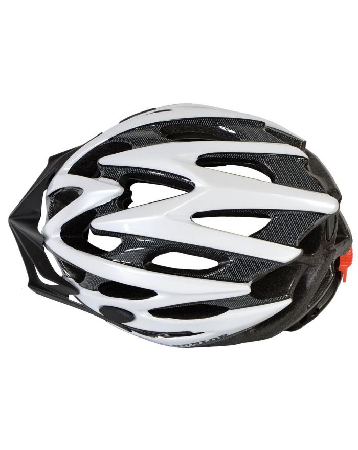 KASK ROWEROWY REGULOWANY DUNLOP MTB R. M (55-58CM) BIAŁY PERŁOWY