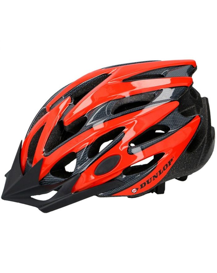 KASK ROWEROWY REGULOWANY DUNLOP MTB RED R. L (58-61CM) KORALOWY