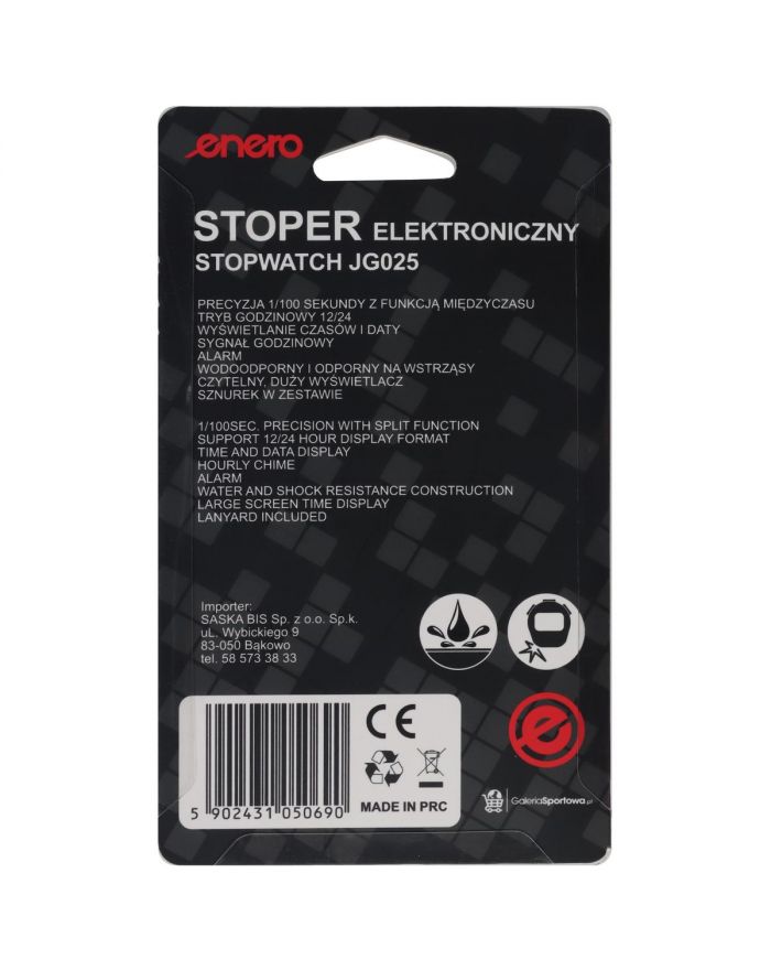 STOPER ELEKTRONICZNY 1 CZASOWY ENERO