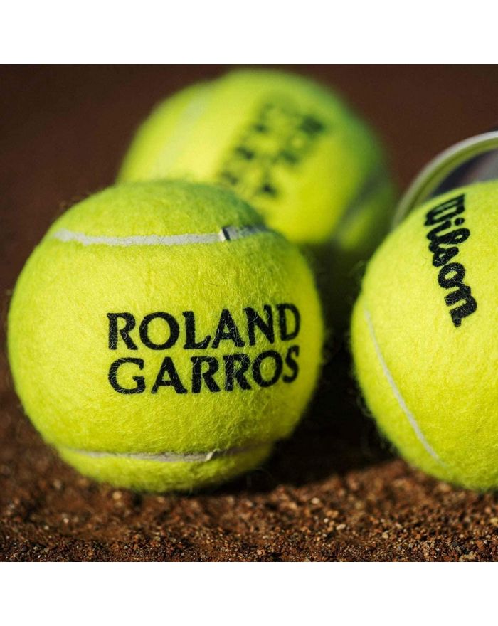PIŁKA TENIS ZIEMNY WILSON ALL COURT ROLAND GARROS 3SZT ITF