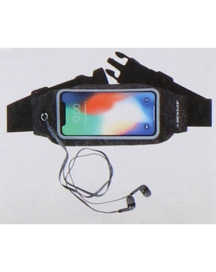 SPORTOWA WODOSZCZELNA SASZETKA NERKA DO BIEGANIA OKIENKO NA TELEFON DUNLOP ŻÓŁTY