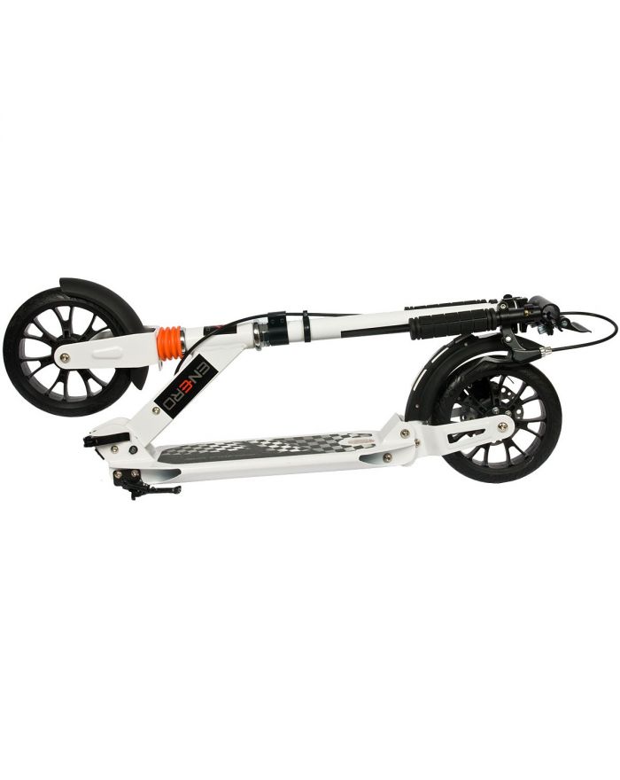 HULAJNOGA ENERO ULTRA SPEED 200MM Z HAMULCEM TARCZOWYM BIAŁA