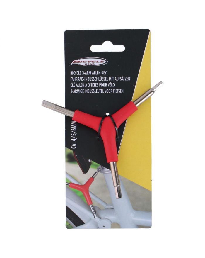 KLUCZ IMBUSOWY TYPU Y 3 FUNKCJE BICYCLE GEAR