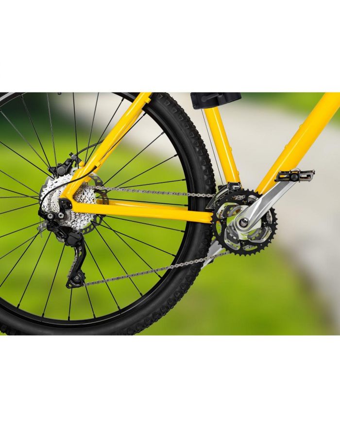 ŁAŃCUCH ROWEROWY 116OGNIW MTB 7/8 RZĘDOWY 12,7x2,4 MM BICYCLE GEAR