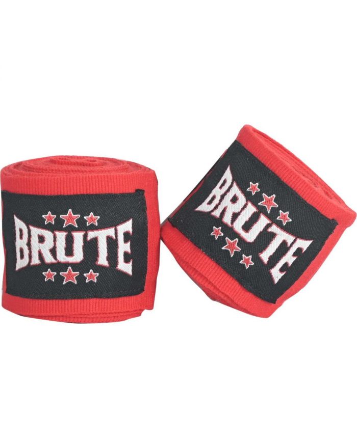 BANDAŻE OWIJKI BOKSERSKIE BRUTE 2SZT CZERWONE