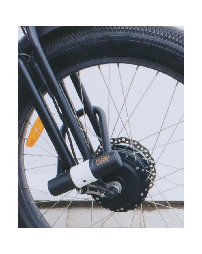 ZAPIĘCIĘCIE ROWEROWE U-LOCK 140X25MM BLACK+DECKER