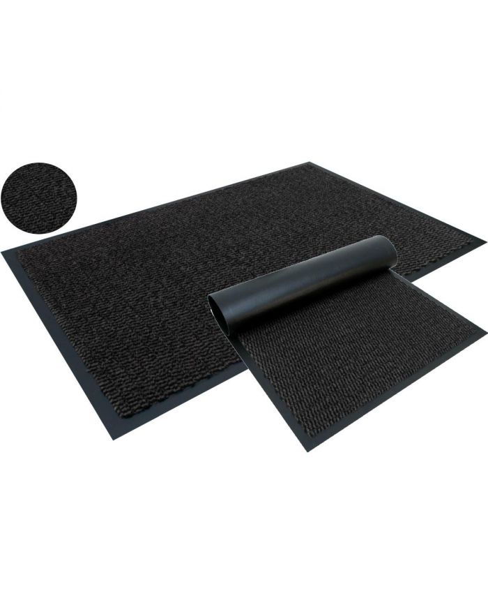 WYCIERACZKA DO BUTÓW CHŁONNA MATA WEJŚCIOWA ZONE 60X90CM SZARA