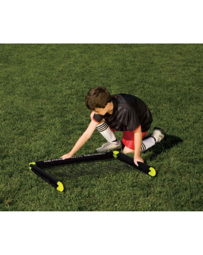 ZESTAW 2 BRAMEK SKŁADANYCH 50x44x44CM Z SIATKĄ PIŁKA I POMPKA