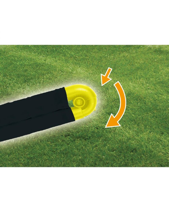 ZESTAW 2 BRAMEK SKŁADANYCH 50x44x44CM Z SIATKĄ PIŁKA I POMPKA